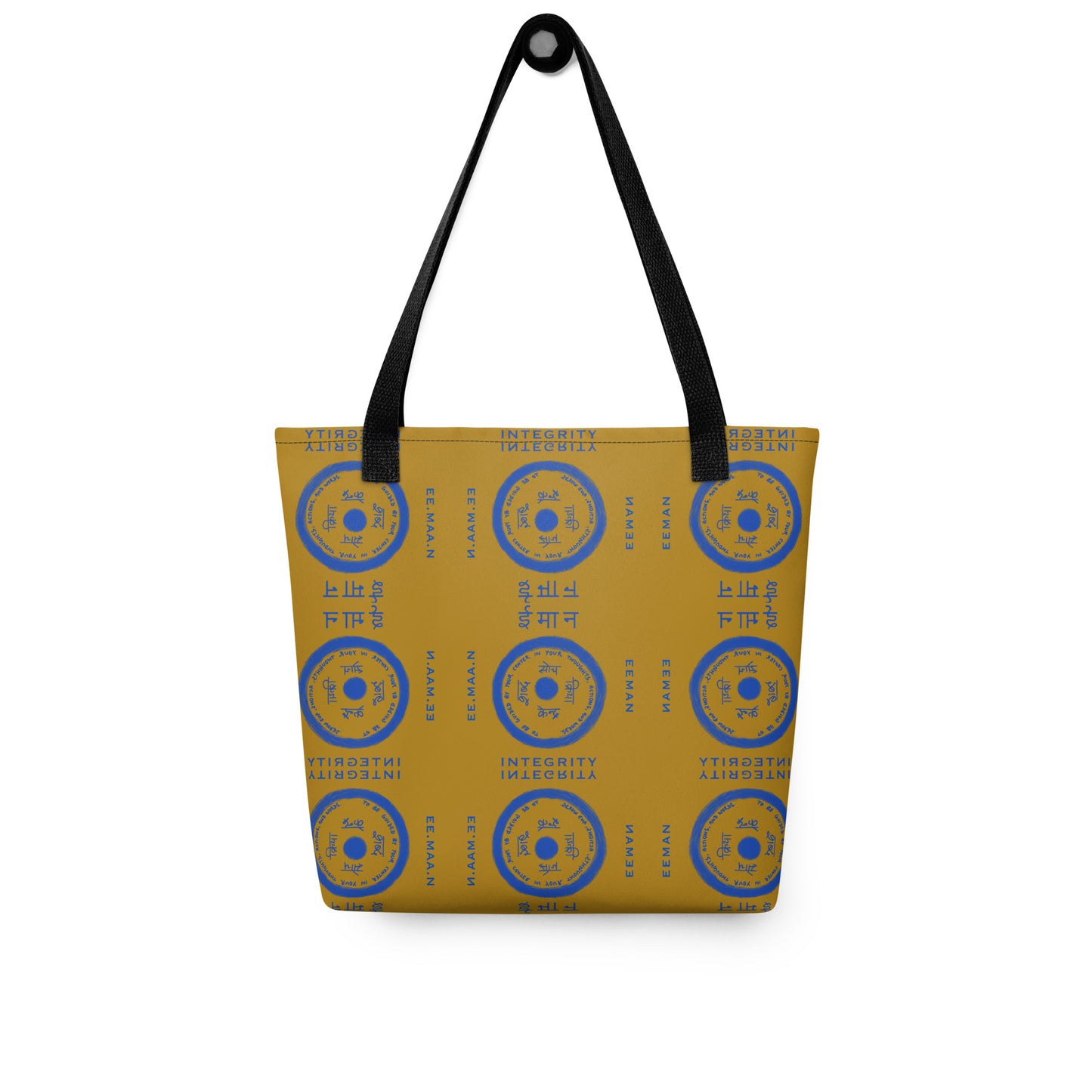 Integrity is EEMAAN Tote Bag Large Mustard Yellow