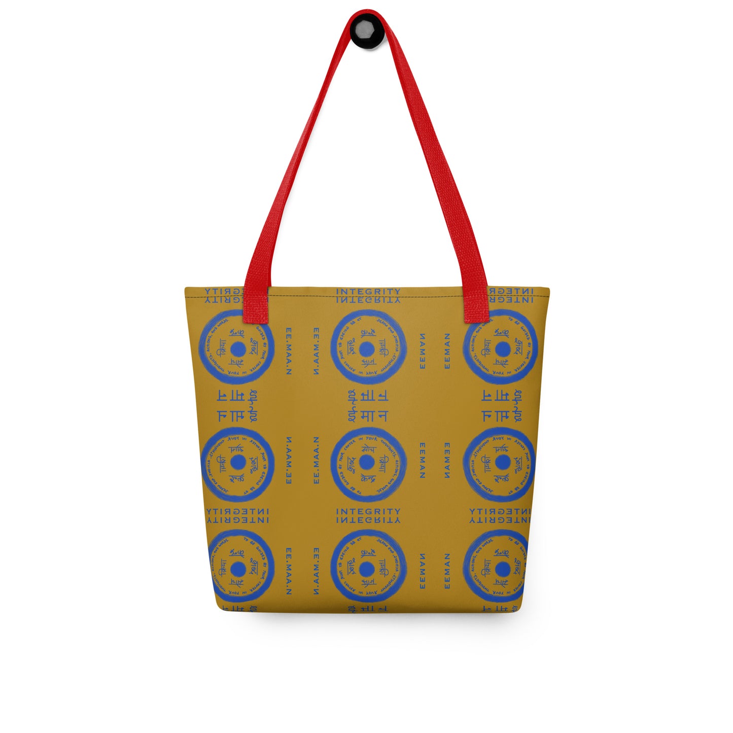 Integrity is EEMAAN Tote Bag Large Mustard Yellow