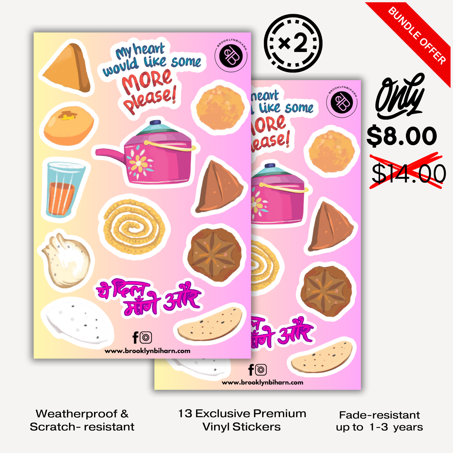 Foodies Board Book - My Heart Would Like Some More, Please! ये दिल माँगे और
