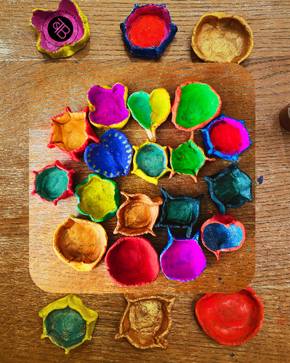 FREE Diwali Mini Zine #2 - Make Your Own Diya (Salt Dough Craft)