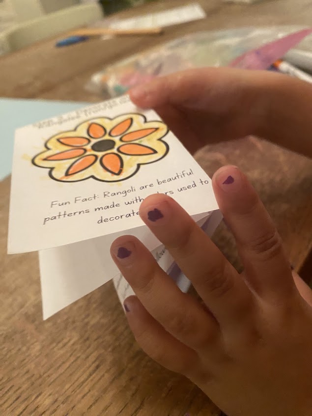 Free Diwali Mini Zine #1 | Step-by-Step Diwali (Color and Create)