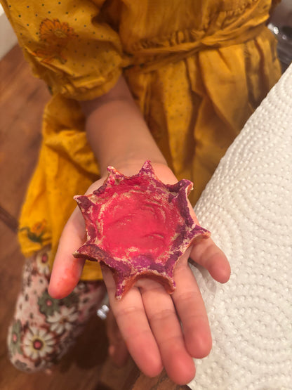 FREE Diwali Mini Zine #2 - Make Your Own Diya (Salt Dough Craft)
