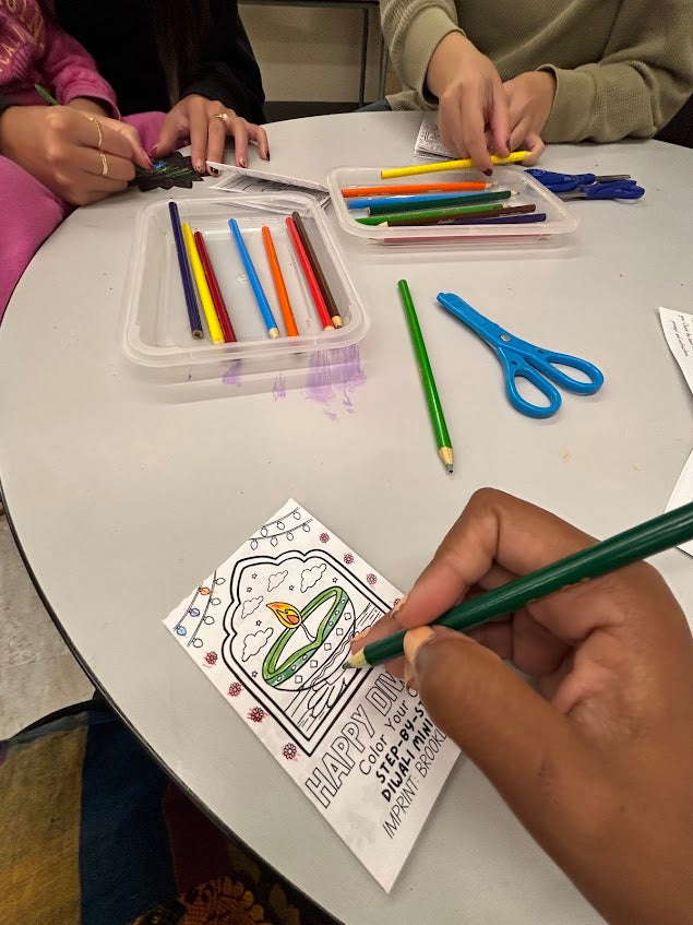 Free Diwali Mini Zine #1 | Step-by-Step Diwali (Color and Create)