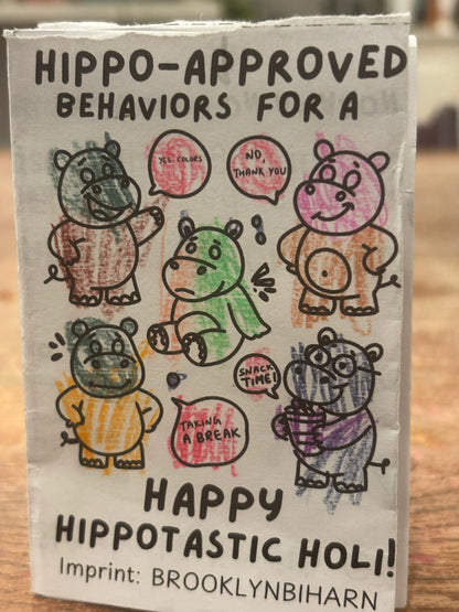 Happy Hippotastic Holi Printables Pack (Free)