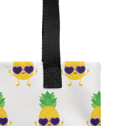 Schwa Pineapple All Over My Tote Bag Large
