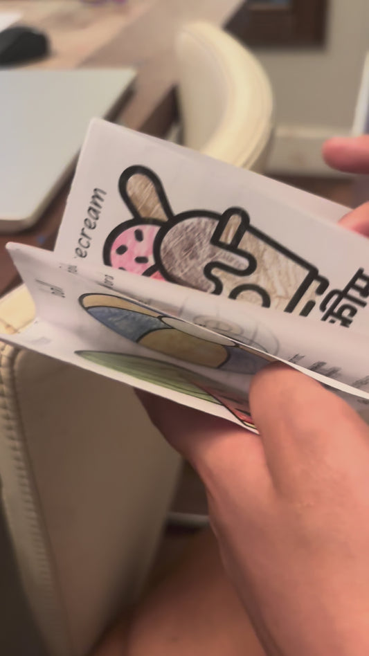 Bilingual English Hindi Summer Mini Zine